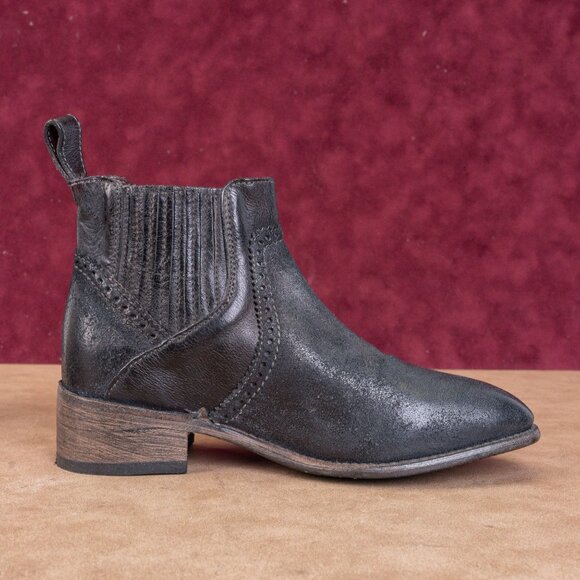 Bed Stu Women Chelesa Black Rustic Leather Western Boots size 6.5 - Picture 9 of 9